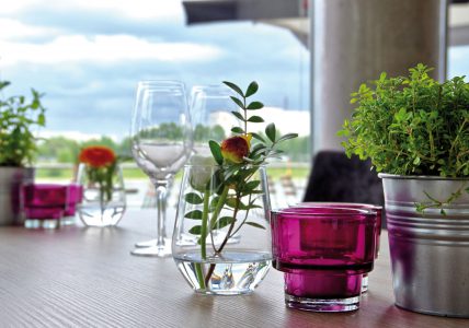 Auch auf die Tischdeko wird bei uns besonderes Augenmerk gelegt